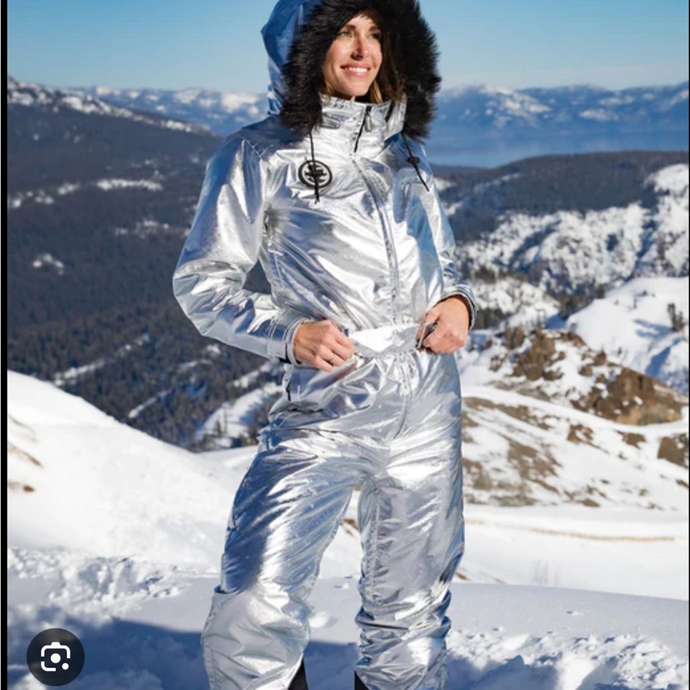 Tipsy Elves Women's Silver Bullet Snowsuit